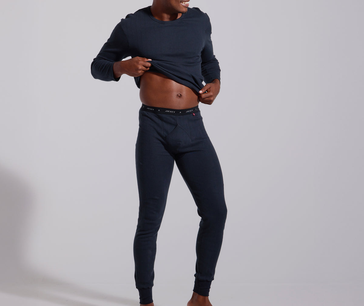 The Jockey® Men's 1 Pack Drop Needle Interlock Long John – Jockey