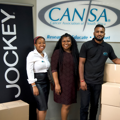 Jockey Supports Men’s Health with CANSA Care Home Donation