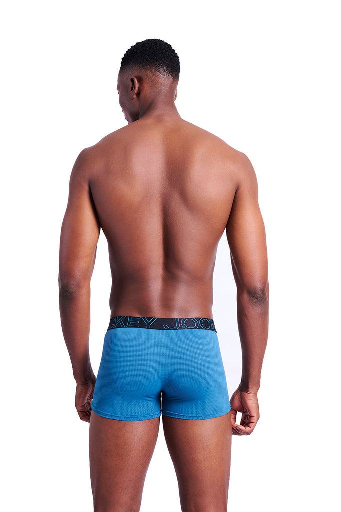 Jockey ® Elixir Blue Polyamide Stretch Short Leg Trunk