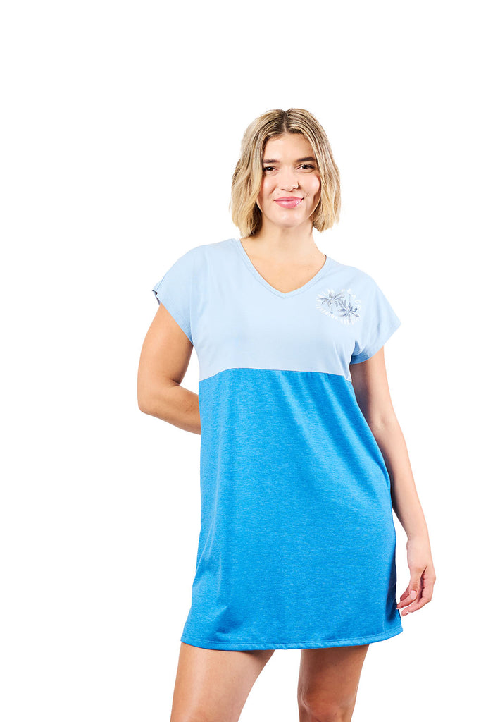 Jockey® Blue Palm Beach Sleep Shirt