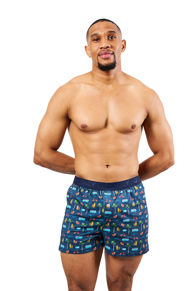 Jockey ® Printed Cotton Stretch Knit Boxer