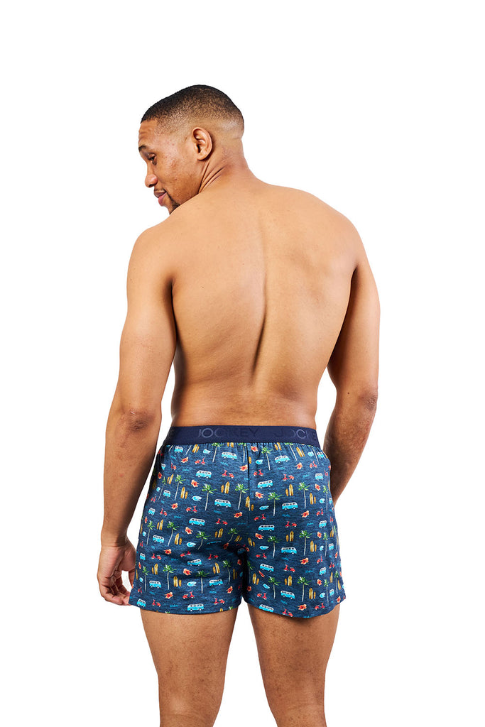 Jockey ® Printed Cotton Stretch Knit Boxer