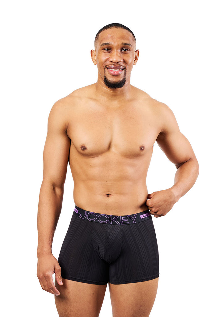 Jockey® Black Tie Short Leg Trunk