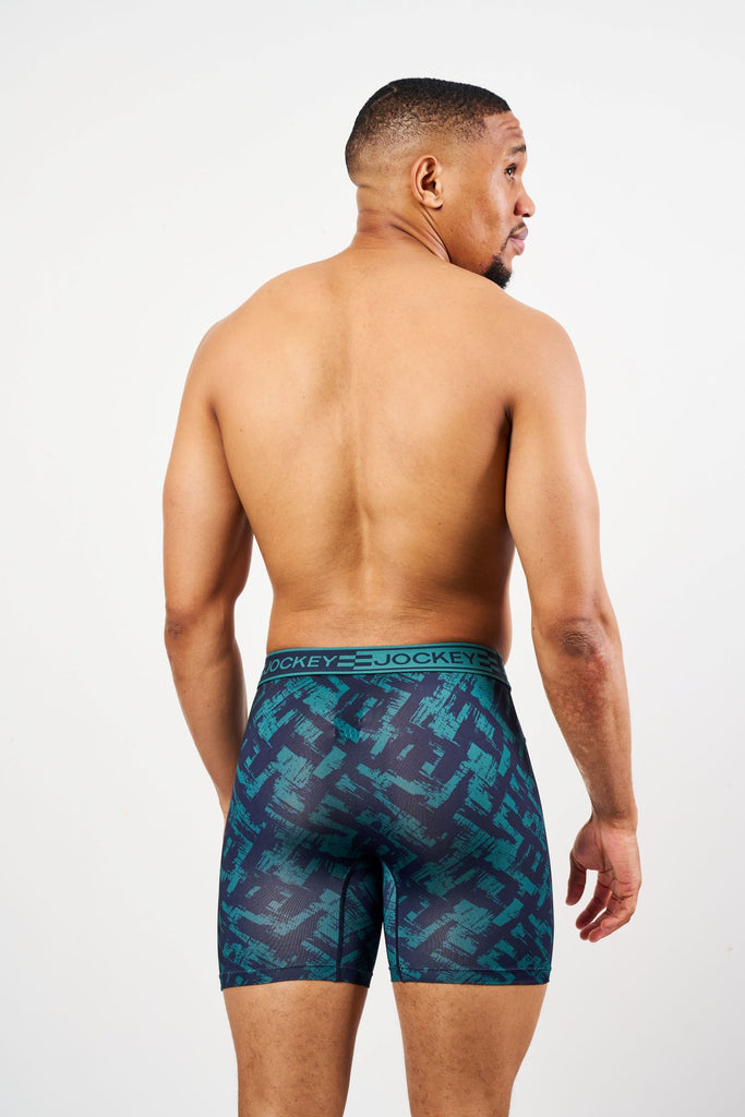 Jockey ® Microfiber Maritime Long Leg Trunk