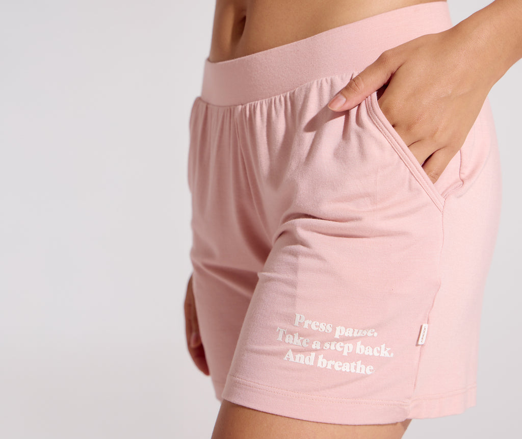 Jockey®  Flora Dec Viscose Sleep Shorts