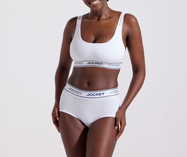 Jockey® Monochrome Cotton Stretch Crop Top