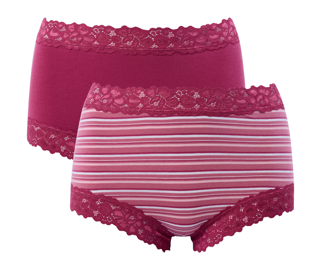 Jockey® Parisienne 2pk Cotton Full brief