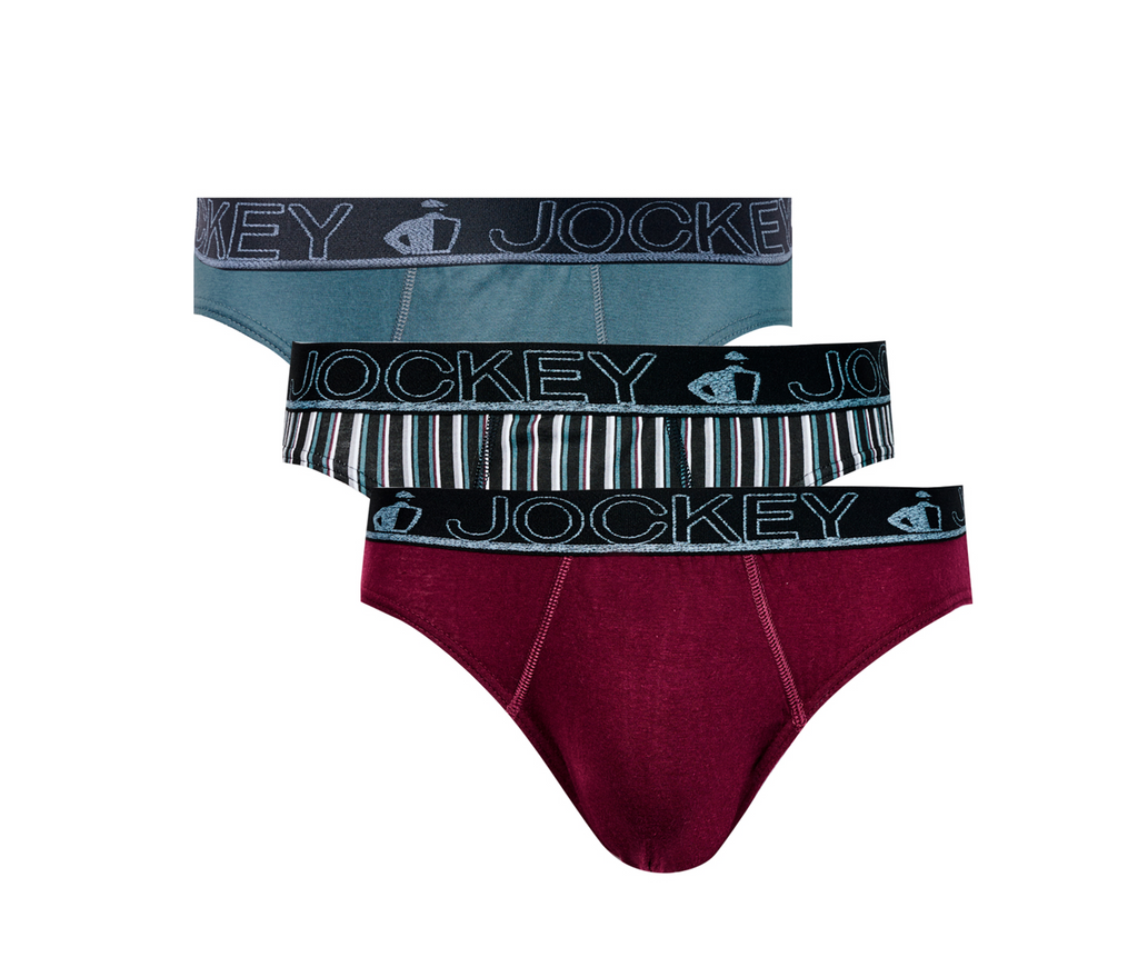 Jockey ® 3 Pack Printed Briefs
