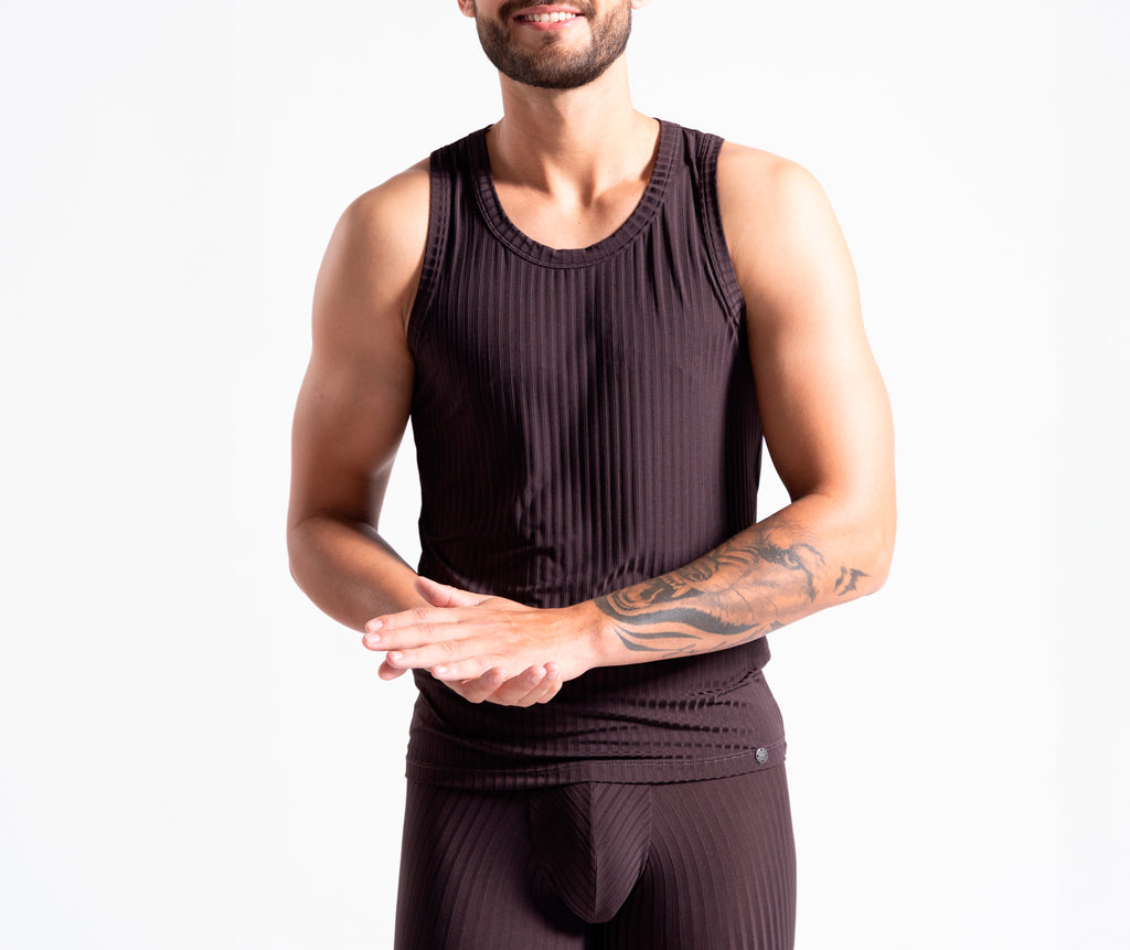 Jockey® Dark Roast Essentials Rib Nylon Stretch Vest