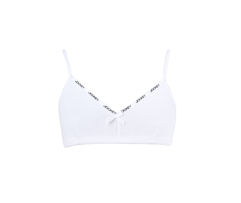 Jockey® Girls Plain Cotton Stretch Bra