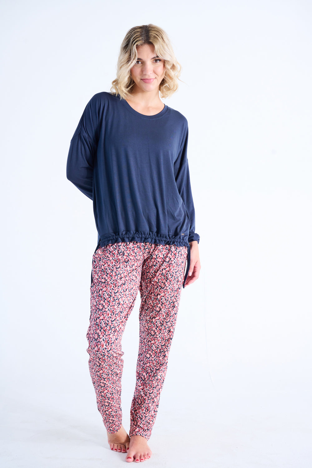 Jockey® Astro Abstract Viscose stretch Lounge Top