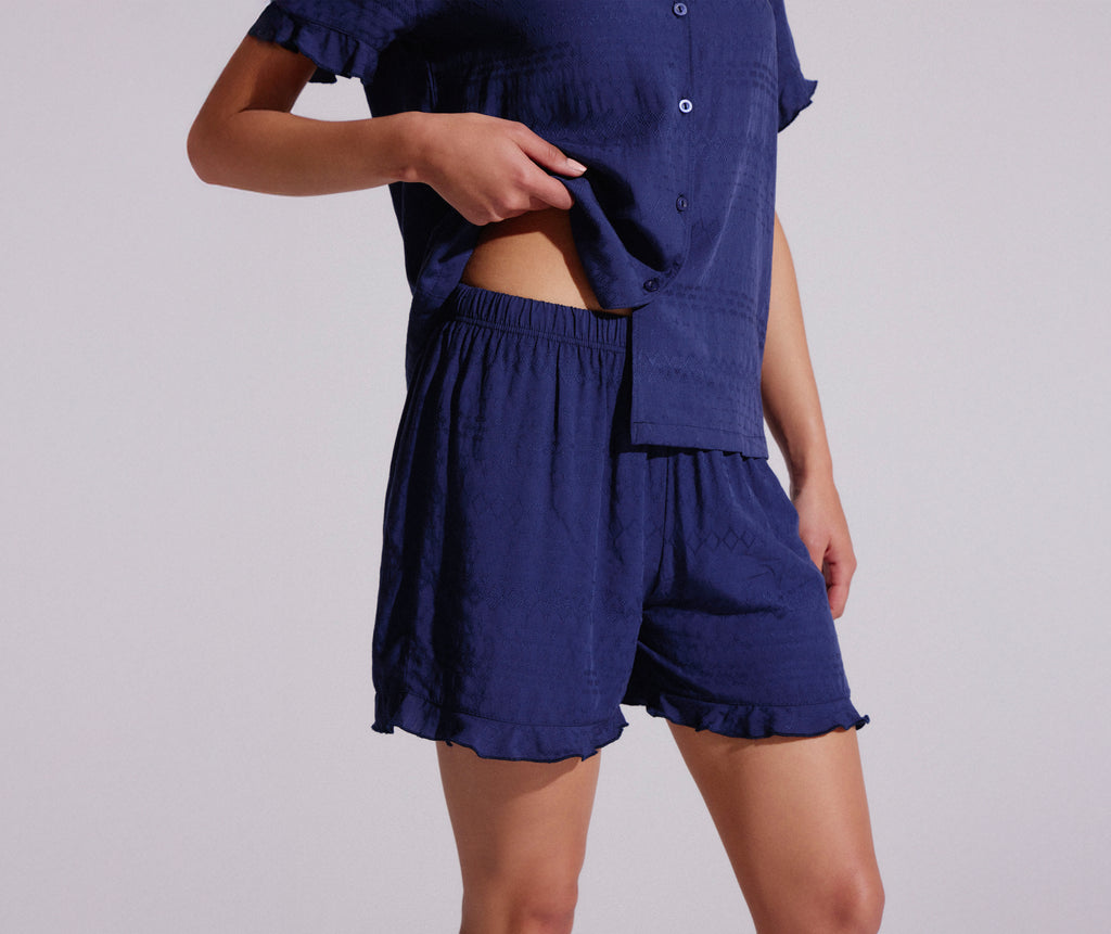 Jockey®  Jacquard Woven Viscose Jama Short