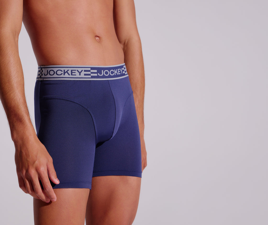 Jockey ® Sport Microfiber Long Leg Trunk