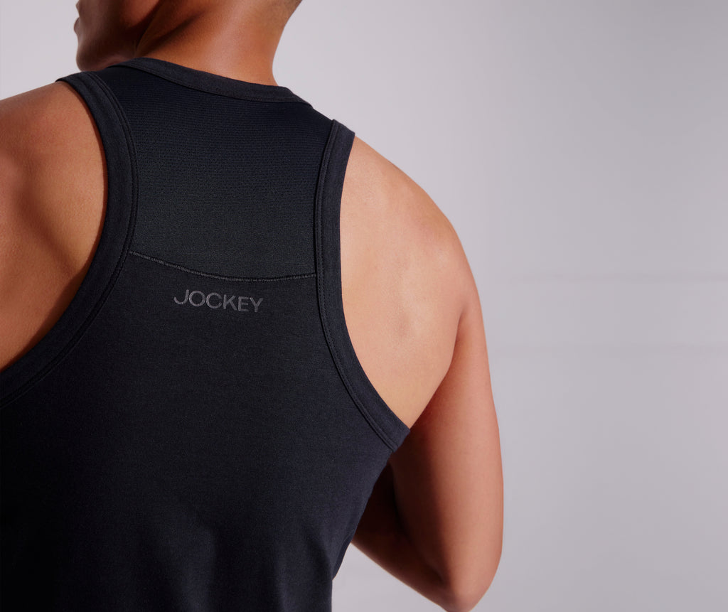 Jockey ® Sport Cotton Bamboo Racer Back Bound Vest