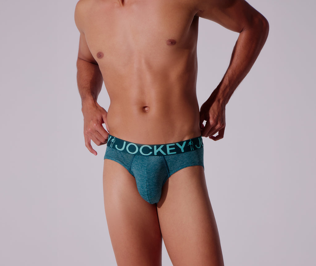 Jockey® Marled Nylon Stretch Brief