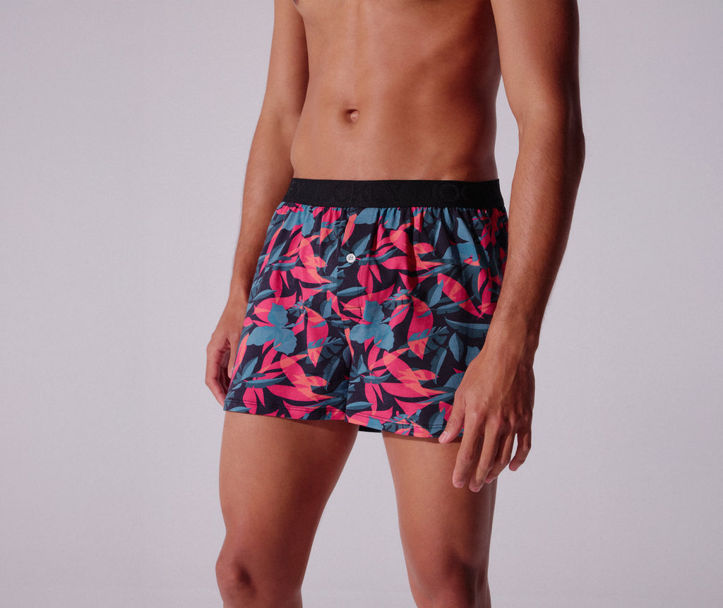 Jockey ® Printed Cotton Stretch Knit Boxer