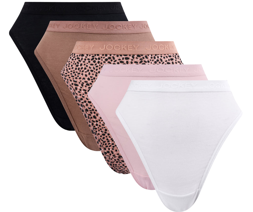 Jockey® 5PK Printed Tonal French Cut
