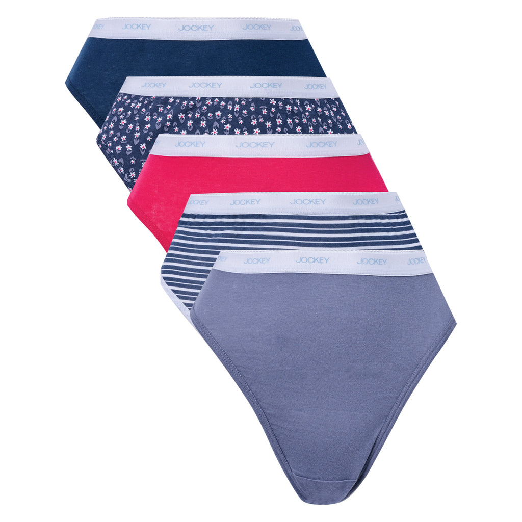 Jockey® 5PK Printed French Cut