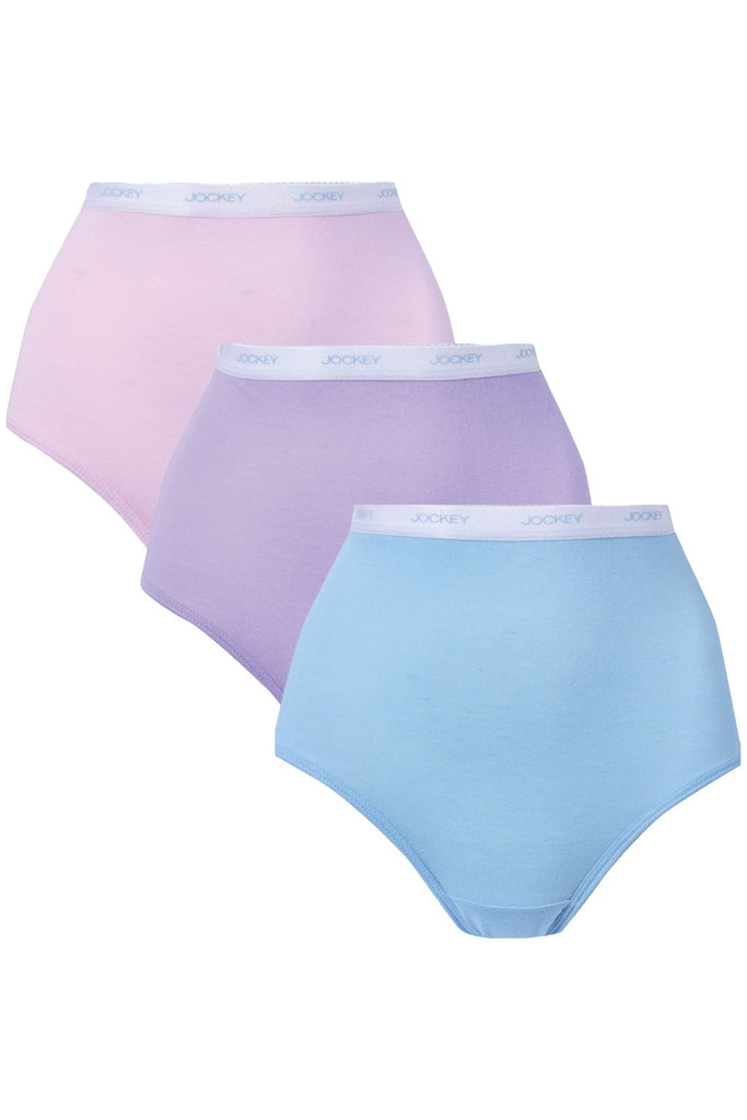 Jockey® 3 Pack Cotton Full Brief