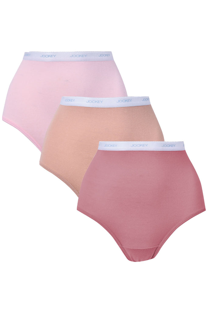 Jockey® 3 Pack Cotton Full Brief