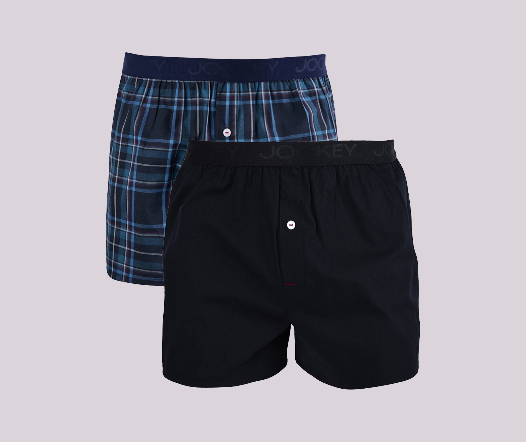 Jockey® 2 Pack LOE Woven Boxer Shorts – Jockey South Africa