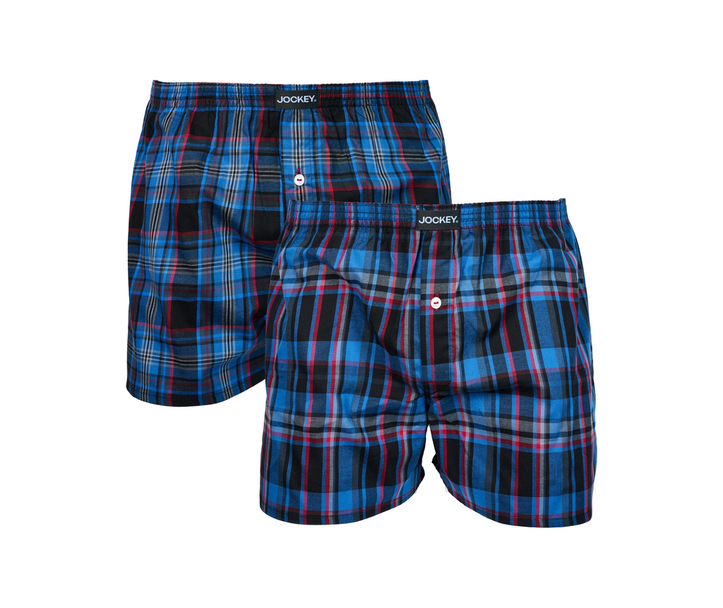 Jockey® Classic 2 Pack Woven Boxer