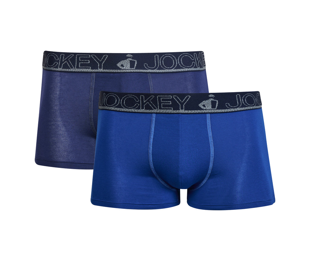 Jockey Comfort Classics Trunk 2 Pack in Deepest Navy Jockey Comfort Classics Trunk 2 Pack in Deepest Navy