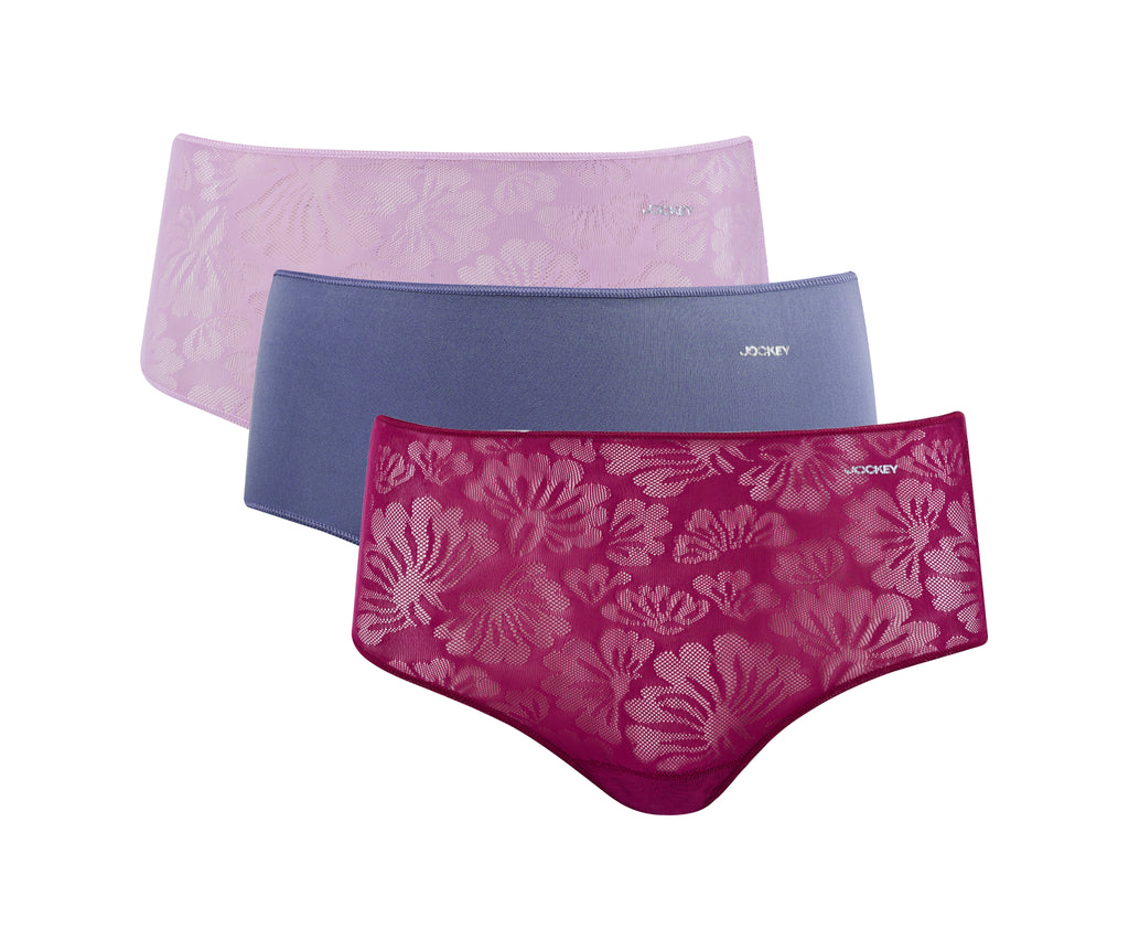 Jockey® 3 Pack NPL Lace Full Brief