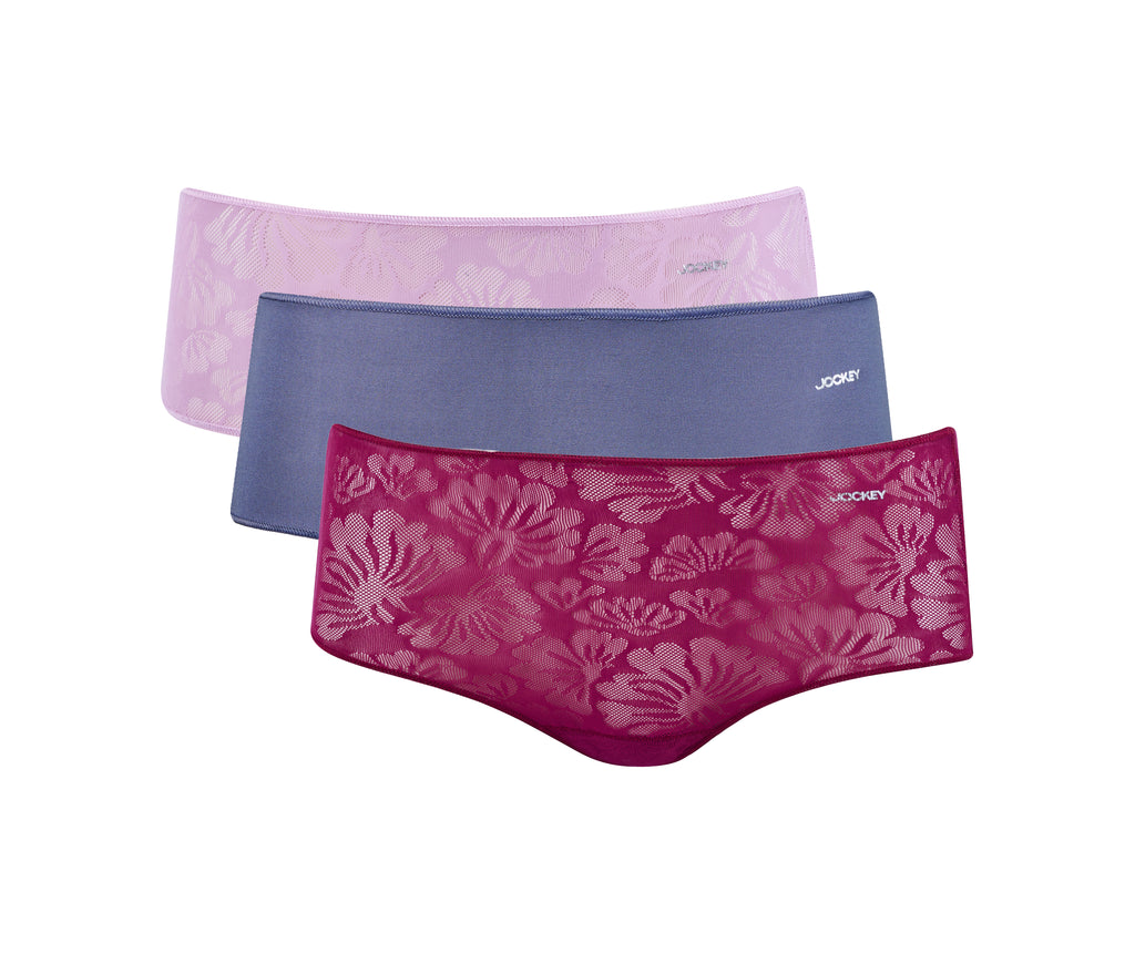 Jockey® 3PK NPL Lace Knicker Shorts