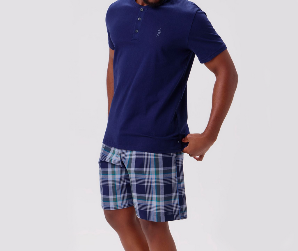 Jockey ® Cool Sleepy Summer short sleeve Henley Top