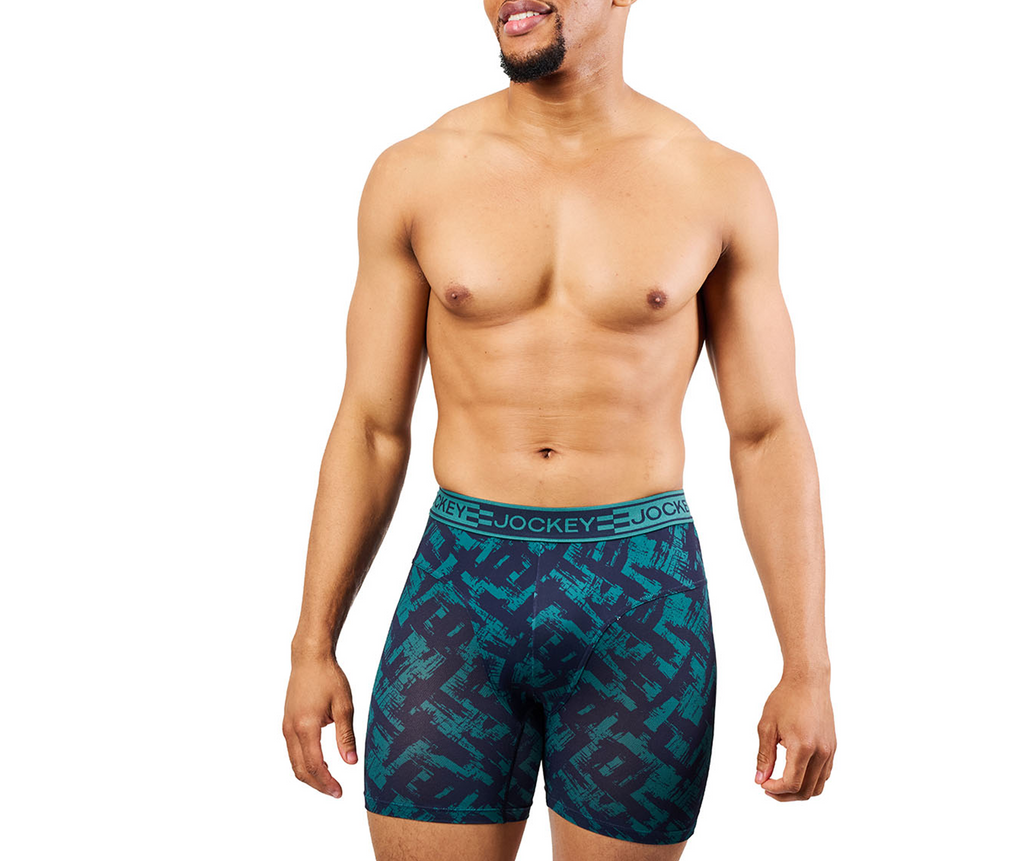 Jockey ® Microfiber Maritime Long Leg Trunk