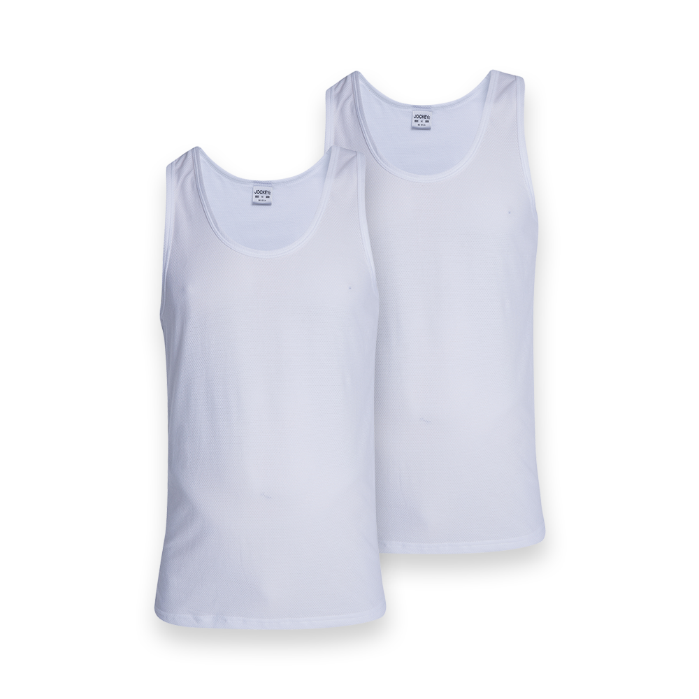 Jockey 2 Pack Athletic Vest